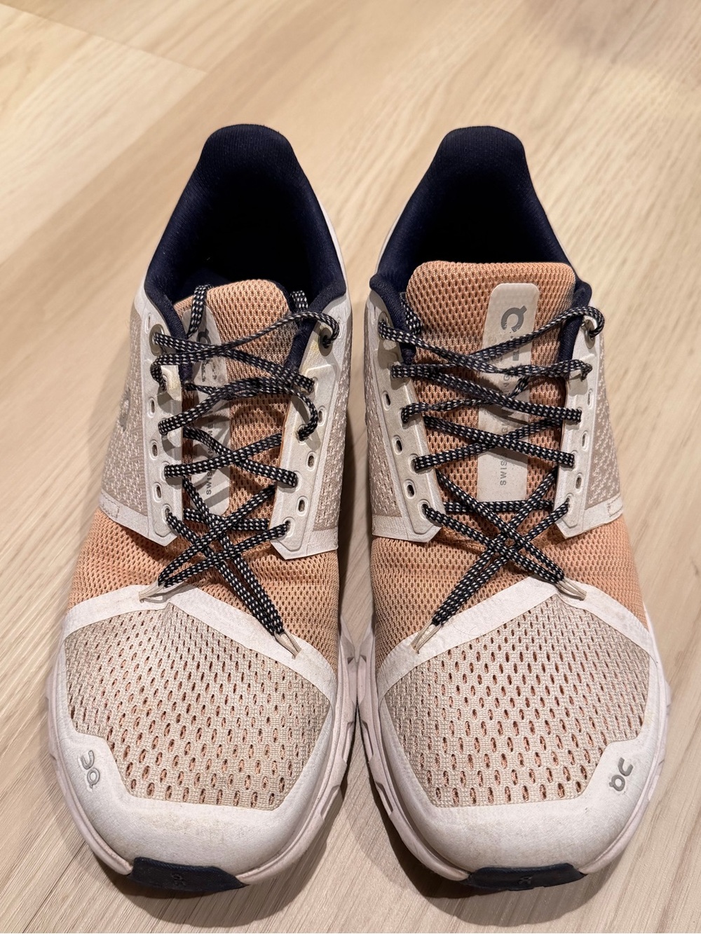 On Running Women's Cloudstyle Sneakers in Beige, Tan and Black